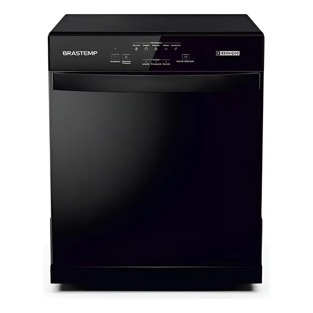 Lava Louças Brastemp 8 Serviços Preta - Blf08ae