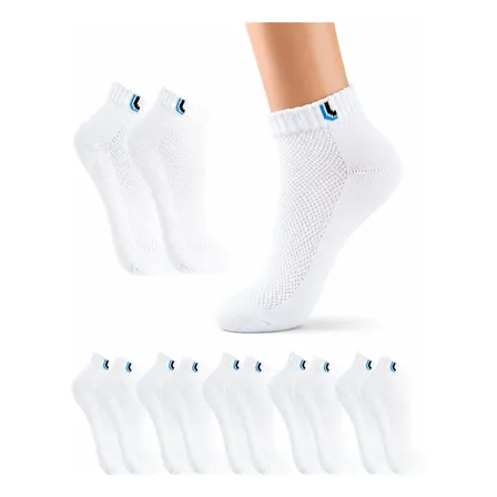 Kit 6 Pares Meias Lupo Soquete Cano Baixo Academia Original