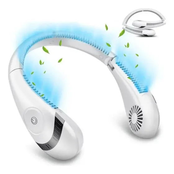 Mini Ventilador De Pescoço Com Ar Condicionado
