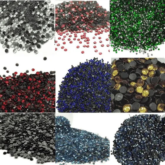 Strass Termocolante Hotfix 3mm Vidro Varias Cores