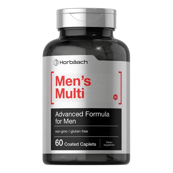 Suplemento Multivitamínico Horbäach Para Homens 60 Cápsulas