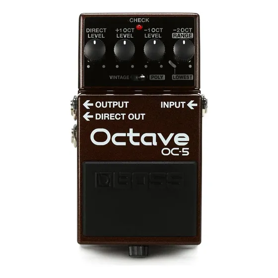 Pedal De Octava Boss Oc-5 Polifónico, Para Guitarra/baixo