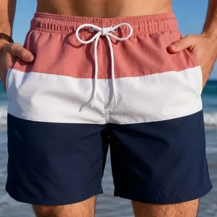 Short Bermuda Masculina Tactel Estampado Moda Praia Colorido