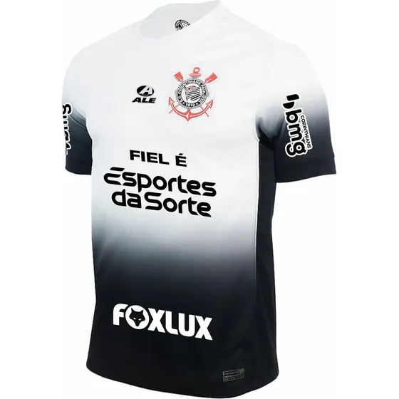 Camisa Timão Branca 2024 Personalizada Nome E Numero