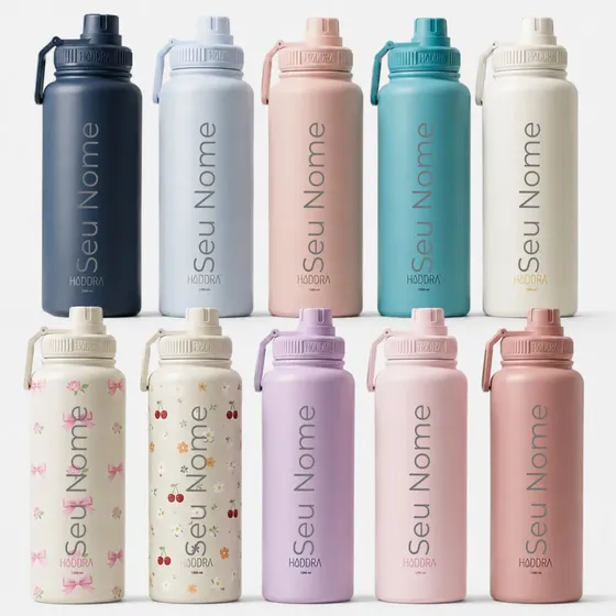 Garrafa Térmica Hiddra 1200ml Personalizada Com Nome
