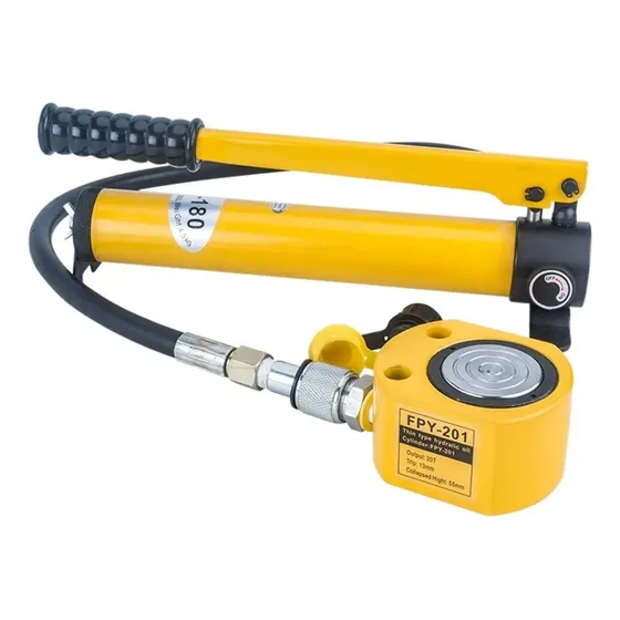 Fpy-20t Macaco Hidráulico Elétrico Separado Ultrafino
