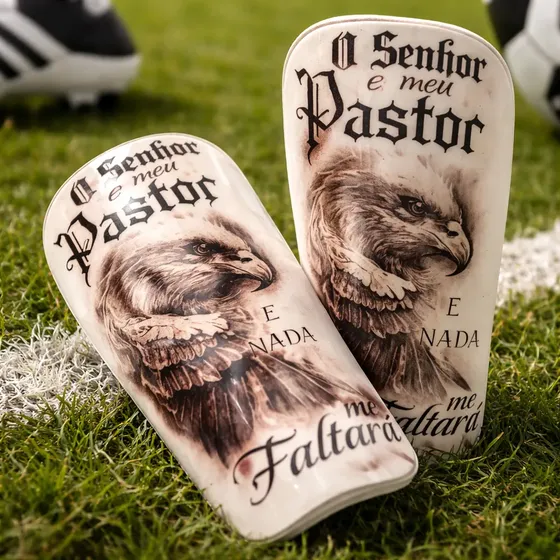 Caneleira De Futebol - O Senhor É Meu Pastor, Ou Sua Foto
