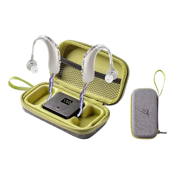 Conjunto Fone De Ouvido Para Aparelho Auditivo Para Idosos