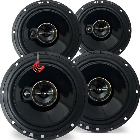 Kit 4 Alto Falante Som Automotivo Porta Dianteira E Traseira