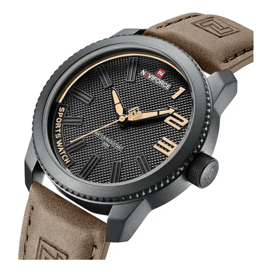 Relógio Naviforce Original Para Homens, Relógios De Pulso Ca