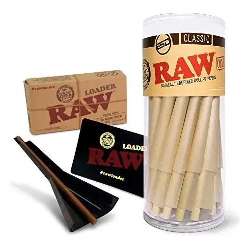 Pacote De 50 Cones King Size Clássicos Pré-enrolados