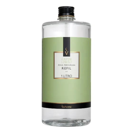 Refil Água Perfumada Para Tecidos E Ambiente Via Aroma - 1lt