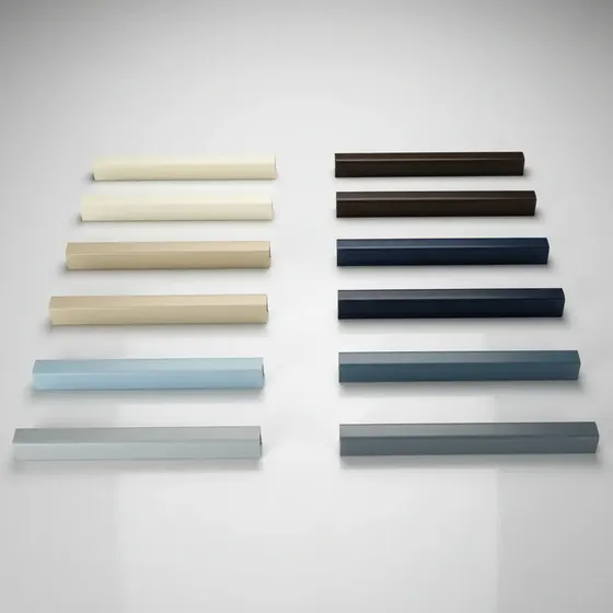 Perfil Cantoneira De Pvc 10mmx10mm Barra 3mt Com Fita 3m