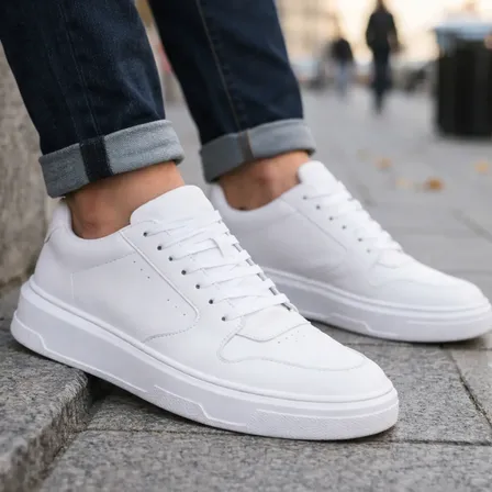 Tenis Masculino Casual Basico Sola Alta Estilo Urbano