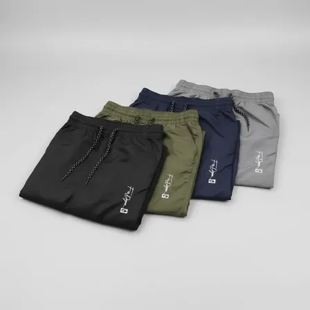Kit 4 Bermudas Tactel Fio D'água Maurição Masculina Casual