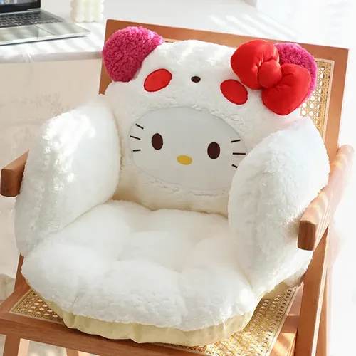 Almofada De Cadeira De Escritório Cute Devil Para Estudantes