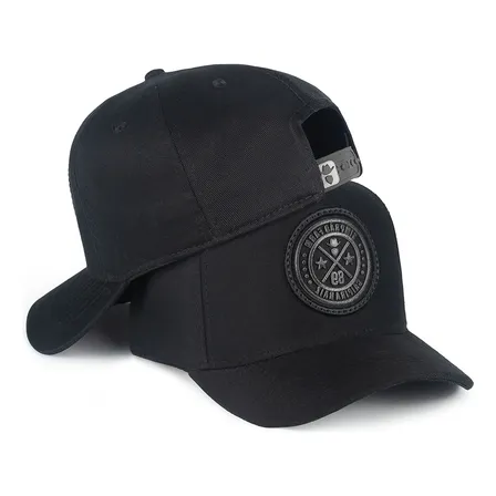 Boné Country All Black Simprão Original Aba Curva Trucker