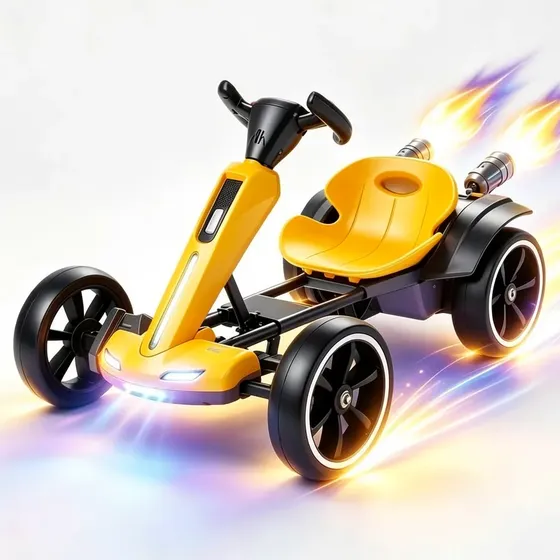 Kart Elétrico De12v Brinquedo Para Rapazes E Raparigas