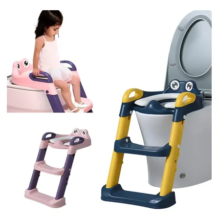 Assento Infantil Redutor Dobrável C/ Escada Mcfrog Maxi Baby