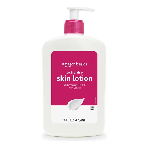 Loção Corporal Amazon Basics Pele Seca Vitaminas B5 E 473ml