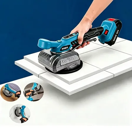 Maquina De Assentar Piso Porcelanato Vibradora Profissional