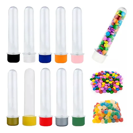 50 Tubetes 13 Cm Várias Cores Lembrancinha Festa Atacado