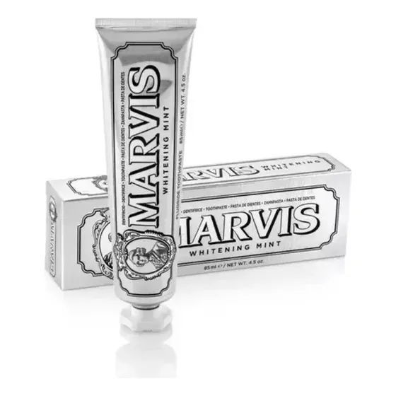 Pasta De Dentes Branqueadora 2025 Marvis Mint 75 Ml.