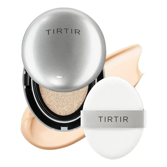 Tirtir Mask Silver Cushion Foundation Maquiagem Coreana