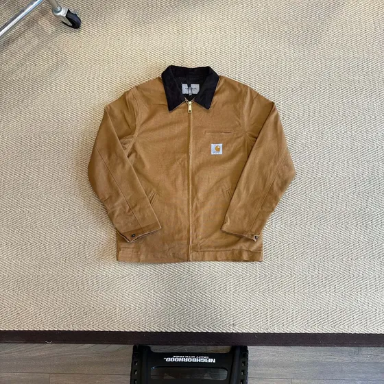 Jaqueta Retrô De Detroit Masculina Casual Com Zíper