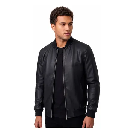 Jaqueta Masculina Courino Ecológico Motoqueiro Inverno Frio