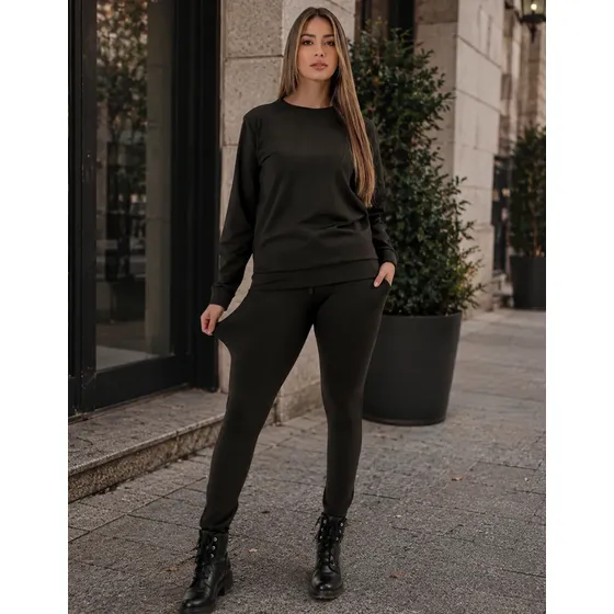 Conjunto Termico Flanelado Com Blusa E Calça Inverno Frio