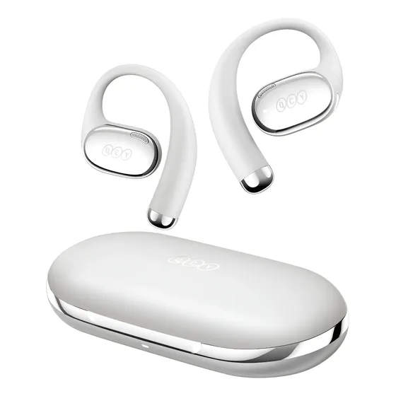 Fones Ouvido Qcy R70 Bt6.0 Com Gancho, Carregamento 52h Gym