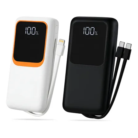Power Bank Turbo 20.000mah Carregador Rápido Com Display Led