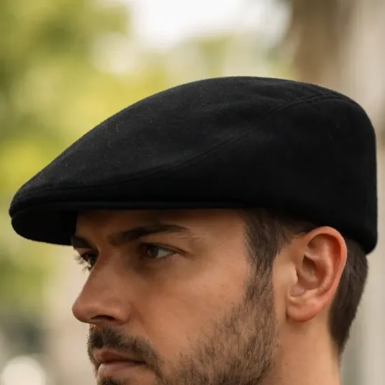 Boina Masculina Estilo Italiana Clássica Acolchoada