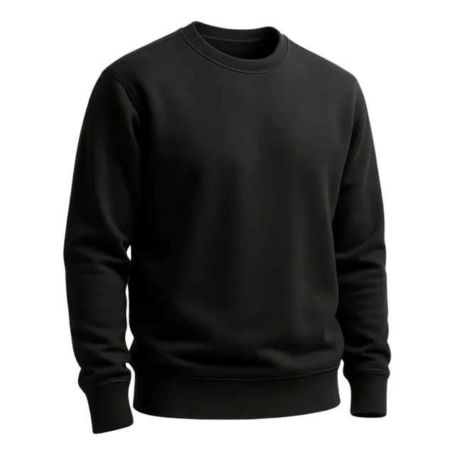 Blusa Moletom Flanelada Unissex Gola Redonda Atual