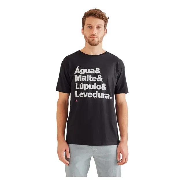 Camiseta Algodão Receita Cerveja Reserva