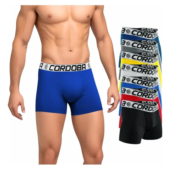 Kit 10 Cuecas Boxer Masculinas Adulto Box Cordoba
