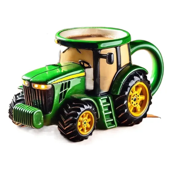 Caneca De Trator Caneca De Café De Trator De 11 Onças Feita