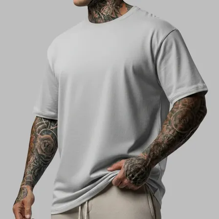Camiseta Oversized Masculina Tendência Urbana Premium