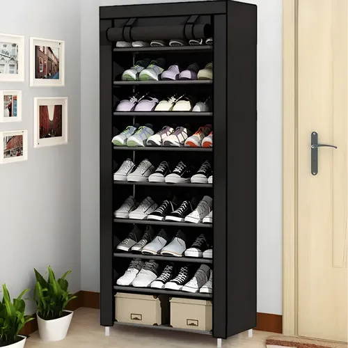 Sapateira Organizador De Sapatos Com 9 Prateleiras Tnt