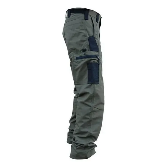 Calça Tática Cargo Masculina Quick Dry Com Bolsos