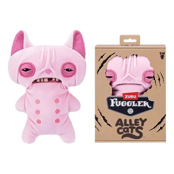 Brinquedos De Pelúcia Fugglers Alley Cats White Cheezee Mons