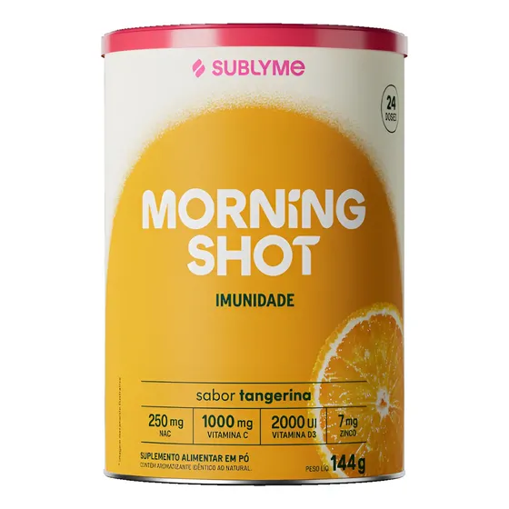 Morning Shot Sublyme Imunidade Aminoácidos Vitaminas C D E