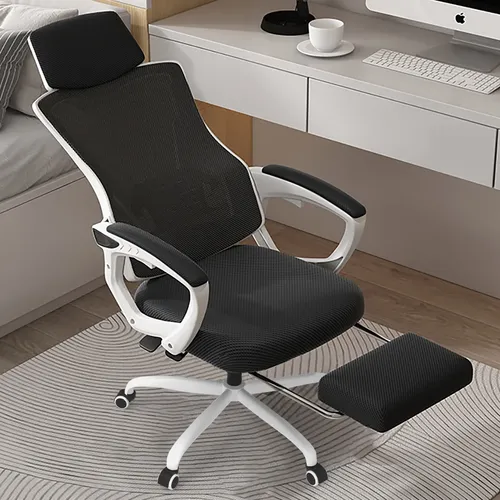 Cadeira Escritório Reclinável Ergonômica Netcloth