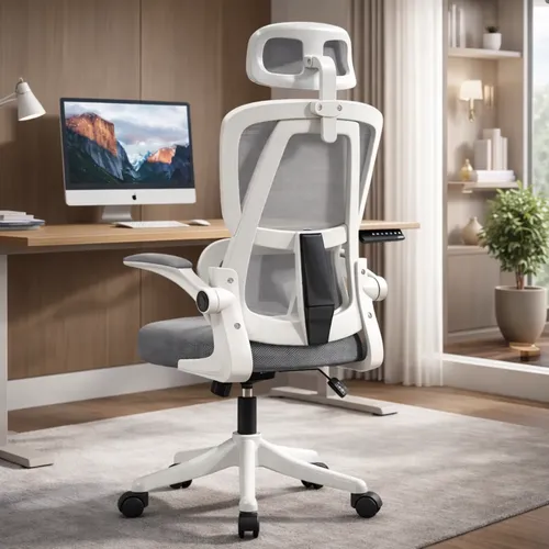 Cadeira De Escritório Ergonômica Home Office Blidshop 120kg
