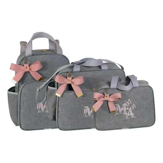 Kit Bolsa Maternidade Kind Baby Peças Personalizada Com Nome