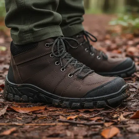 Bota Masculina Coturno Trilha Confortável Trabalho Adventure