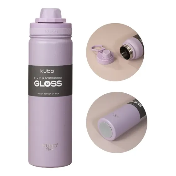 Garrafa Térmica Kubb Inox 750ml Portátil
