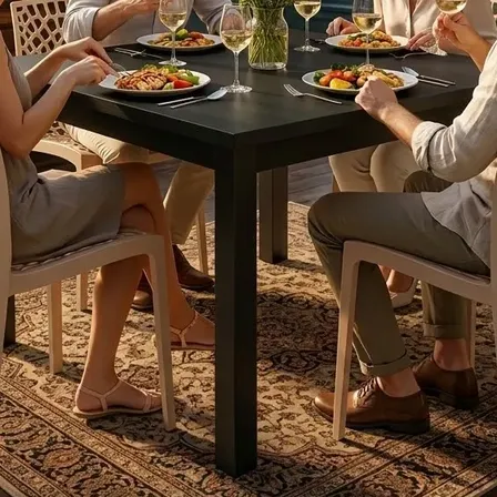 Mesa Jantar Moderna Com 4 Cadeiras Gruvyer Design Estiloso