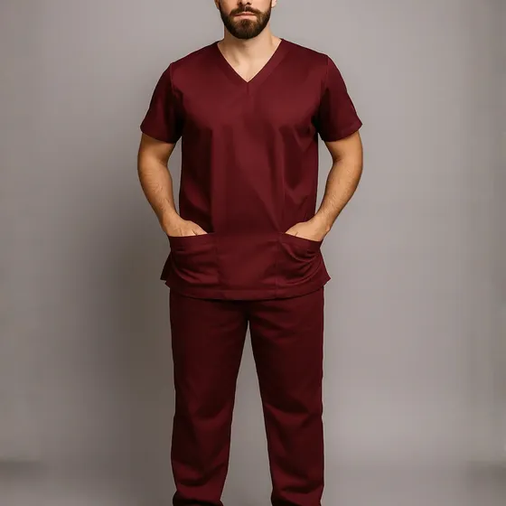 Pijama Cirúrgico Uniforme Unissex Scrub Hospitalar